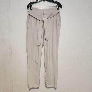 Athleta Skyline Pant II Size 4 High Rise Paperbag Tie Front